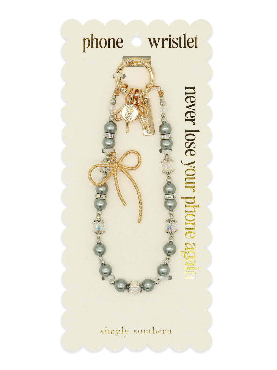 Simply Southern - Pearl Phone Wristlet - ASST COLORS - 2025
