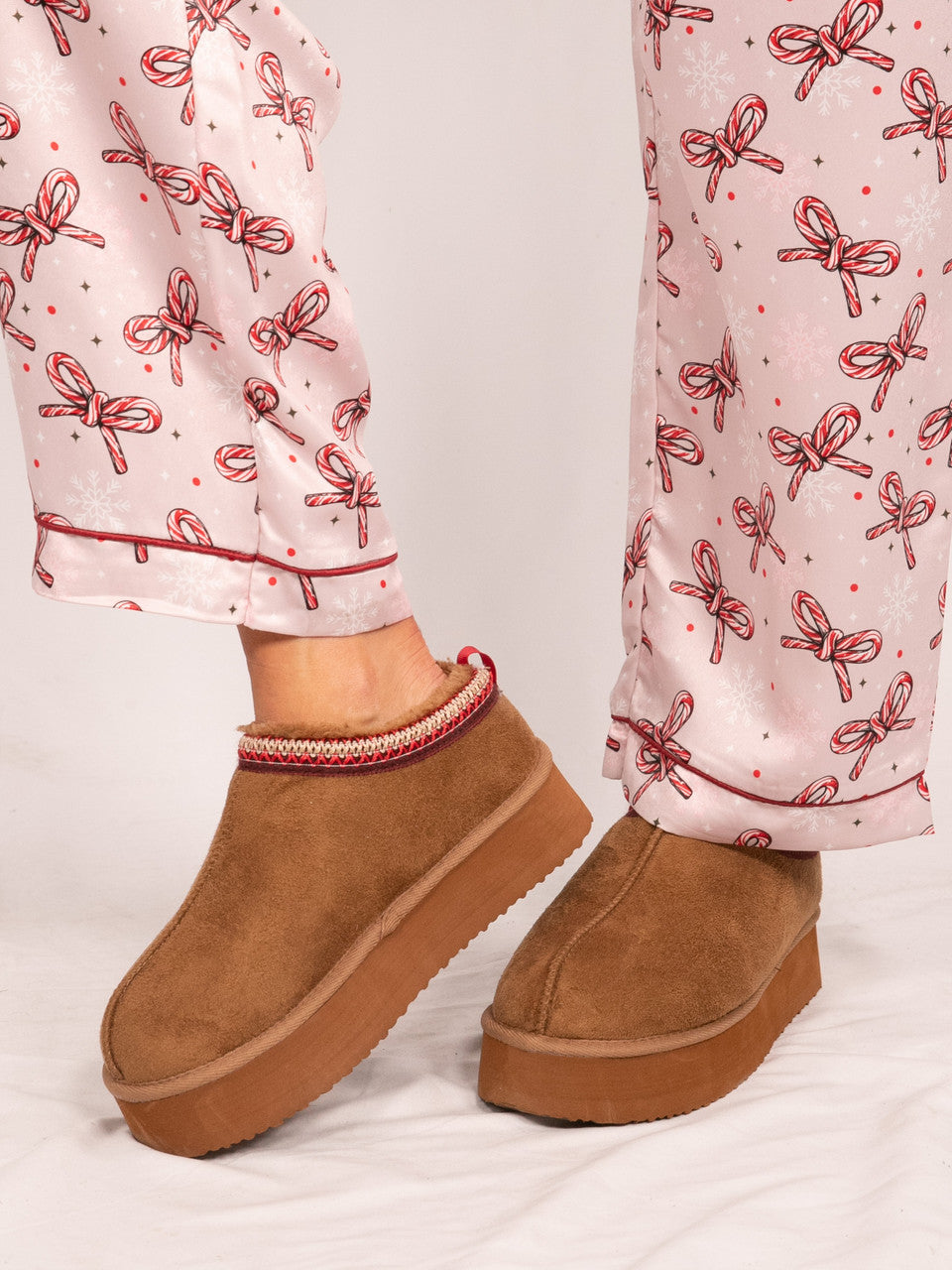 Simply Southern - Platform Slippers - Brown - 2025