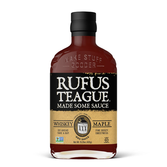 Rufus Teague - Whiskey Maple BBQ Sauce - 15.25oz Flask