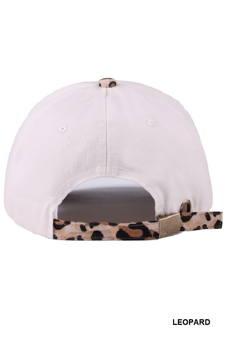 The Put It On My Husband's Tab Hat - Leopard