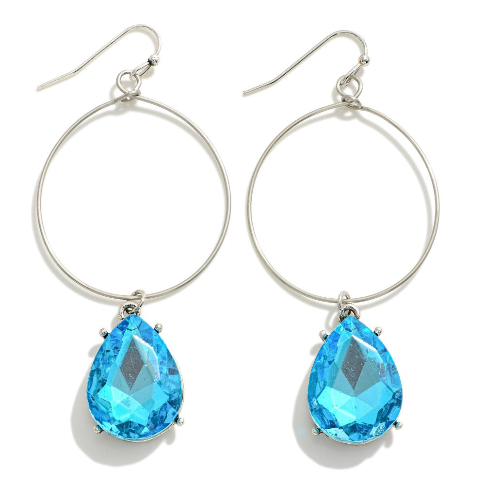 The Chelle Earrings - Aqua