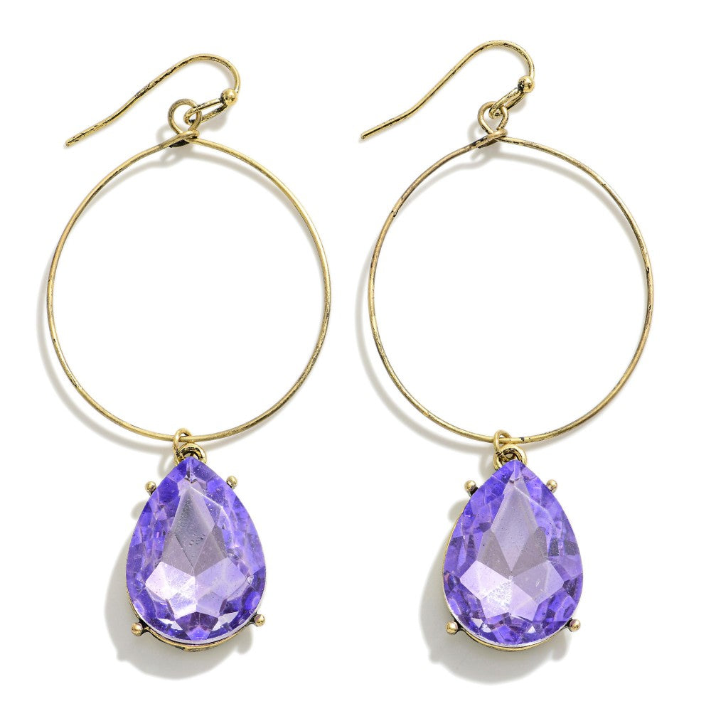 The Chelle Earrings - Lavender