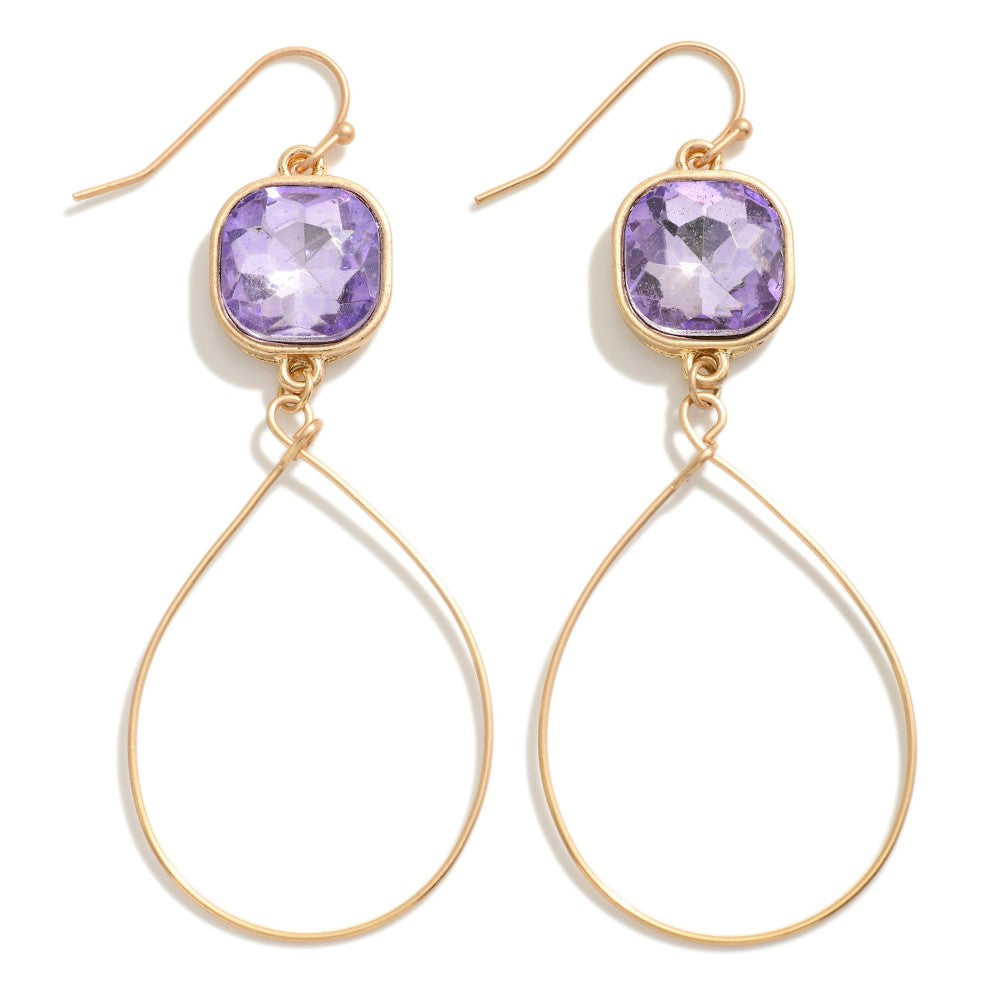 The Marlowe Earrings - Lavender