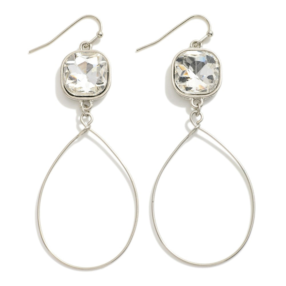 The Marlowe Earrings - Crystal