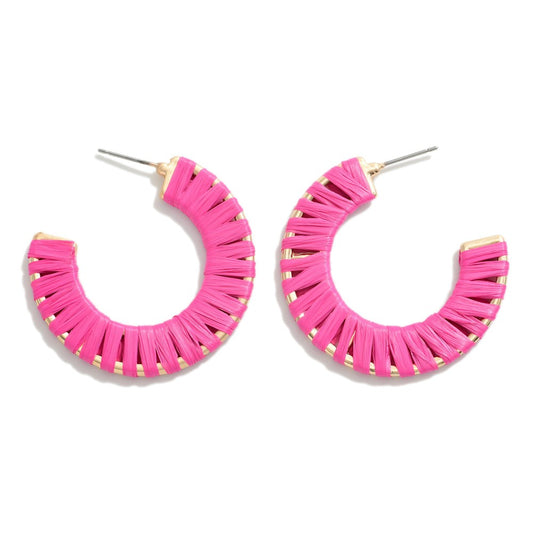 The Shaylin Earrings - Pink