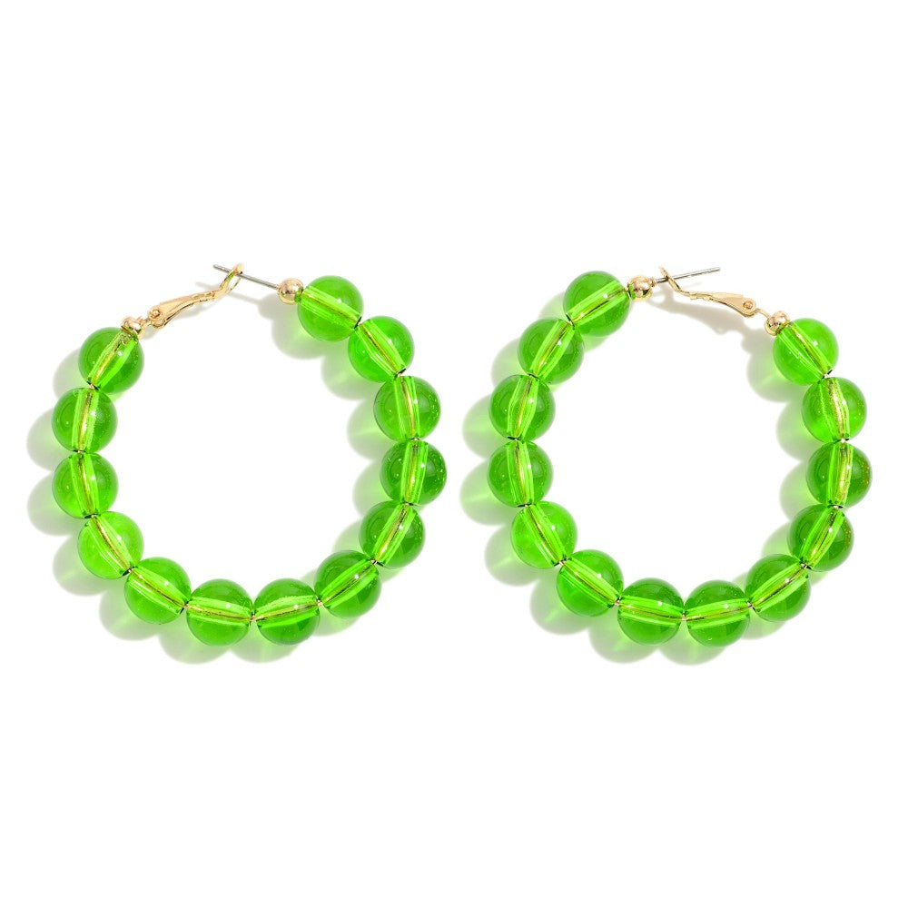 The Bailey Earrings - Green