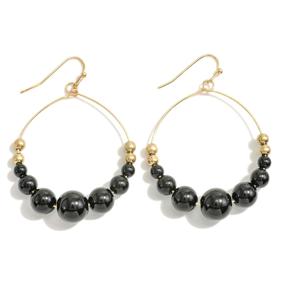 The Jada Earrings - Jet