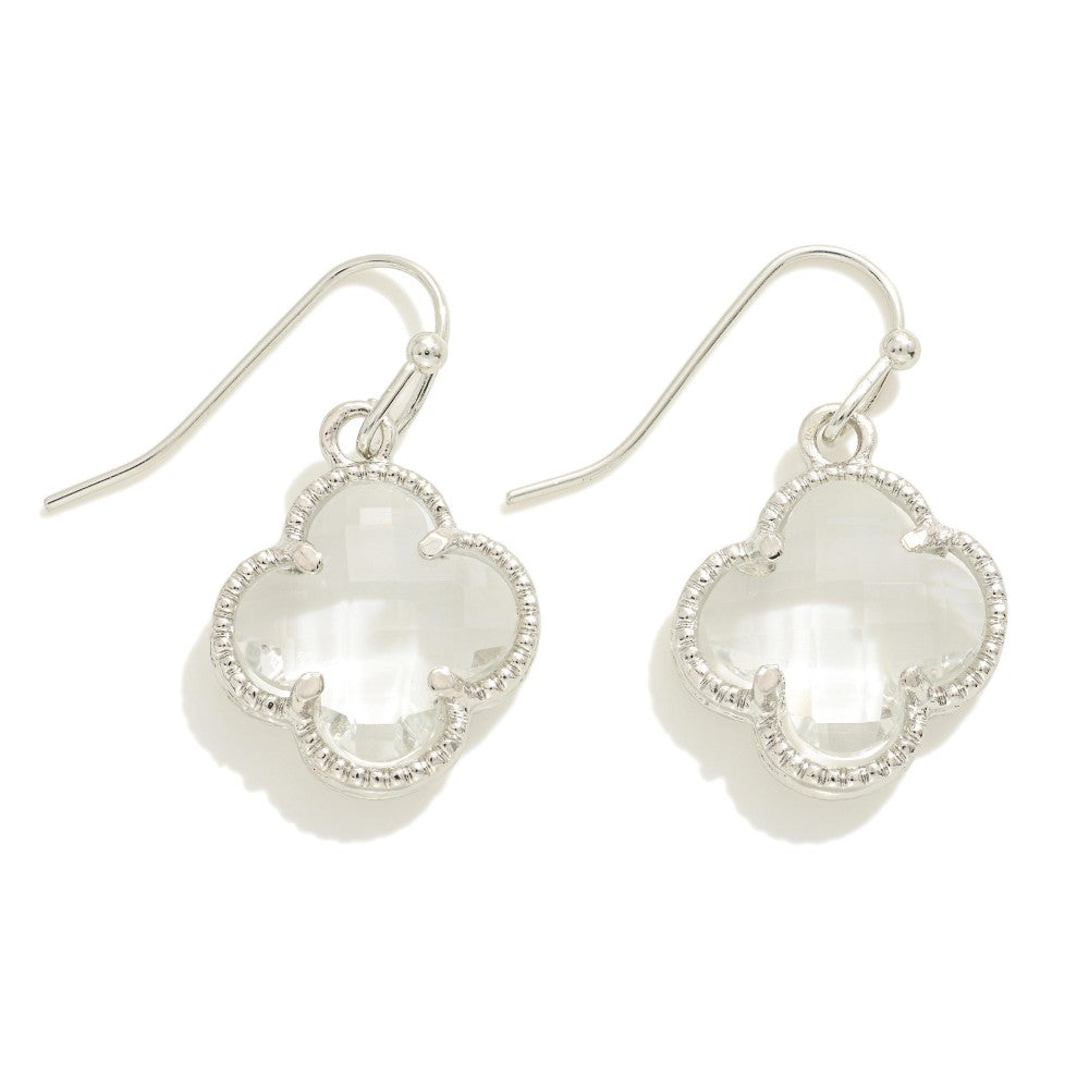 The Madalyn Earrings - Silver/Crystal