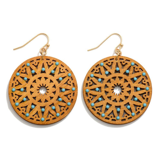 The Leanne Earrings - Turquoise