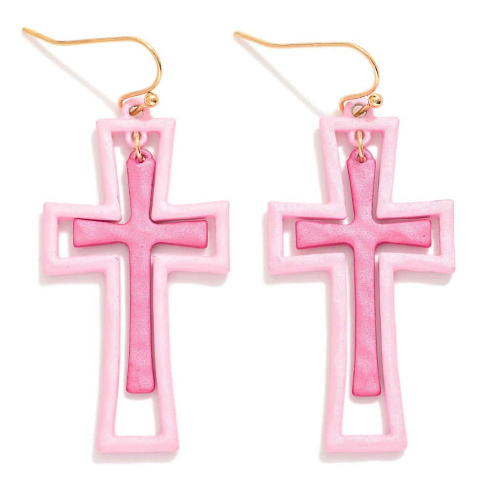 The Tozi Earrings - Pink