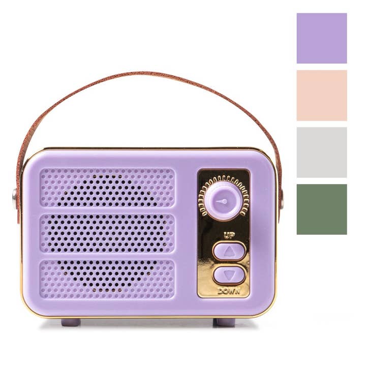 The Retro Rechargeable Wireless Speaker - ASST COLORS