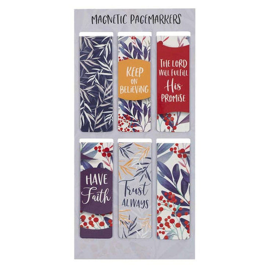 Trust Always Magnetic Pagemarker Bookmarks Set