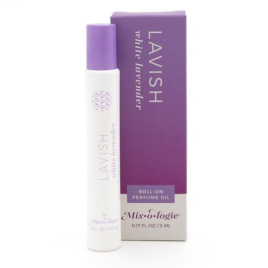 Mixologie Rollerball Perfume Oil Roll-On - Lavish (White Lavender)