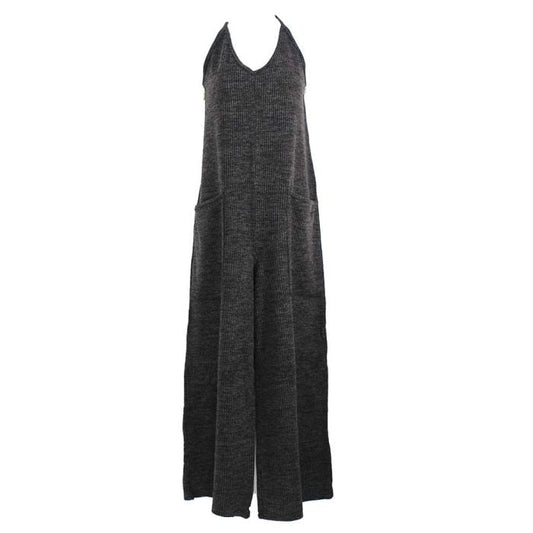 Simply Southern - Knit Jumpsuit - Charcoal