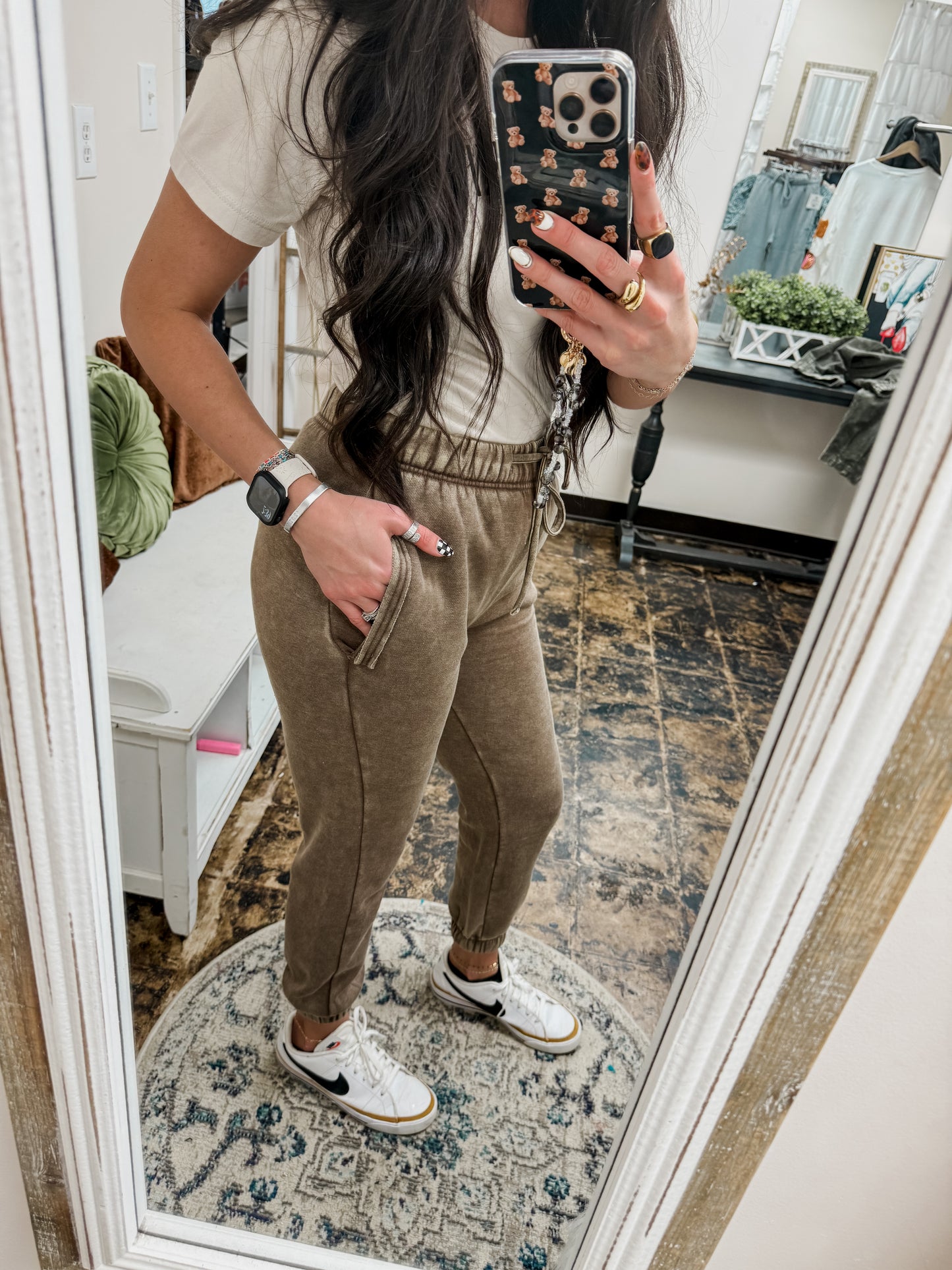 The Landry Sweatpant Joggers - Mocha