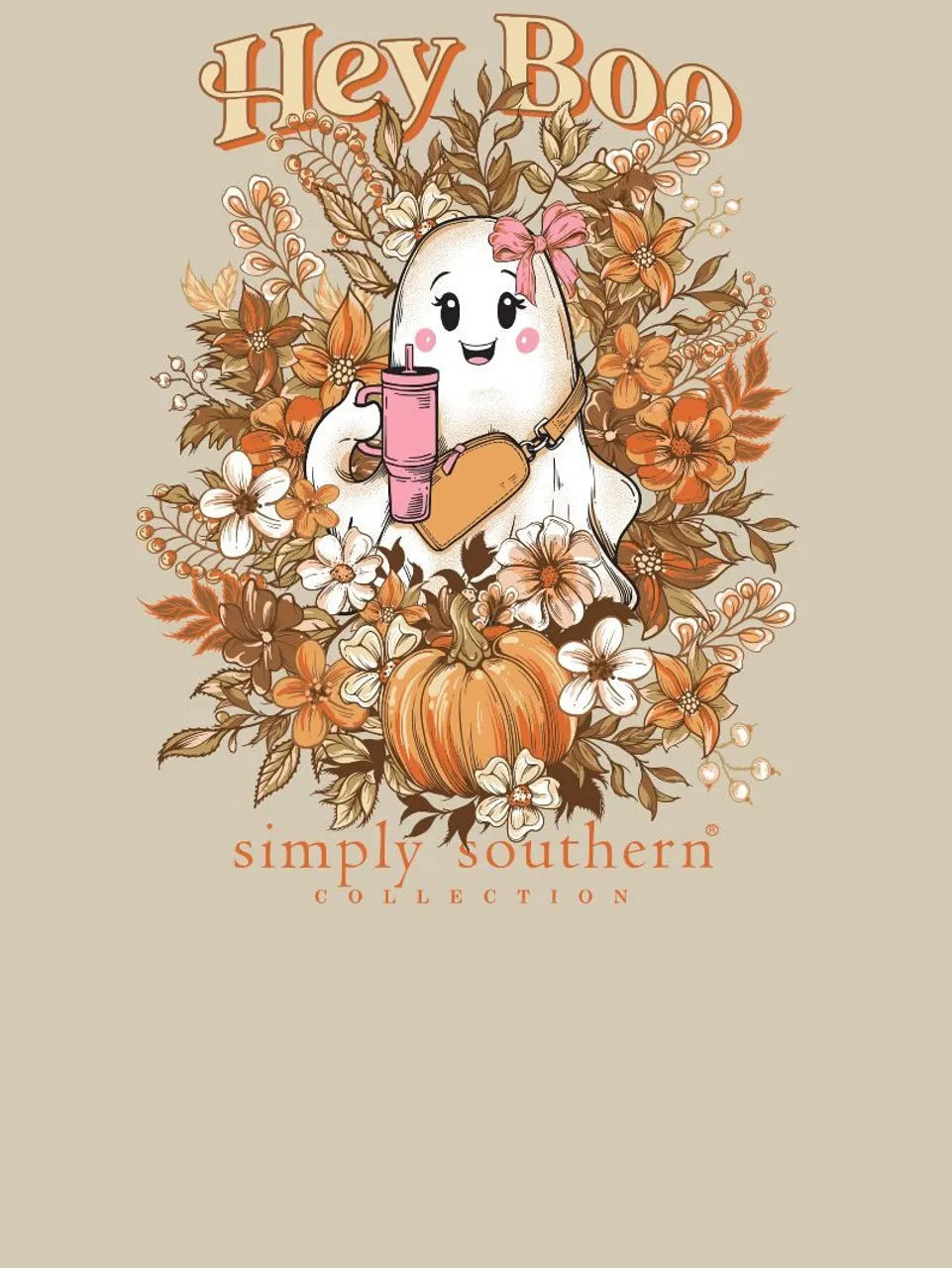 Simply Southern - Hey Boo Long Sleeve Tee - 2024