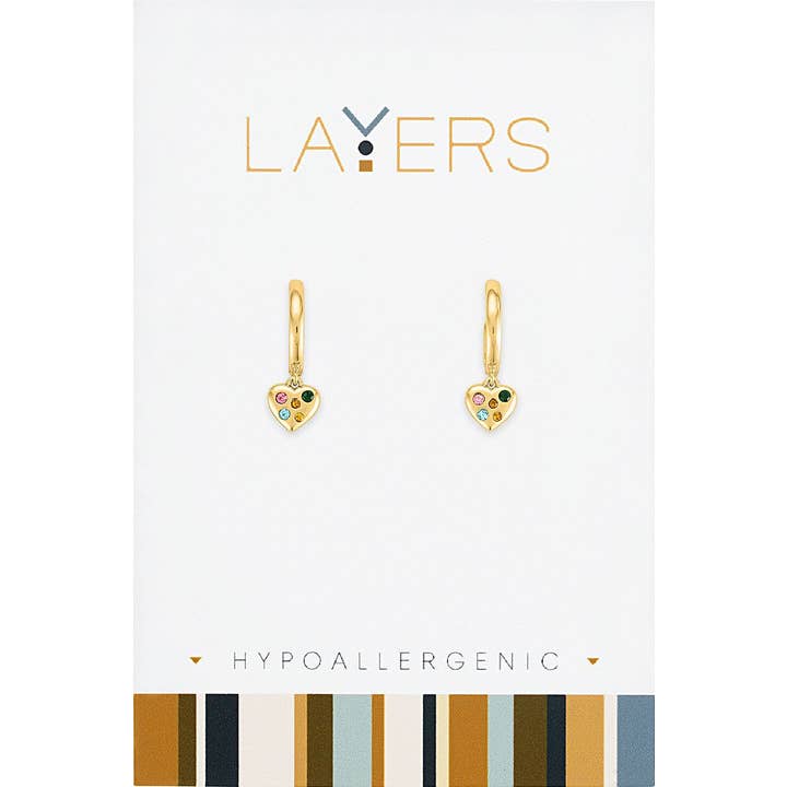 Layers Earrings - Gold