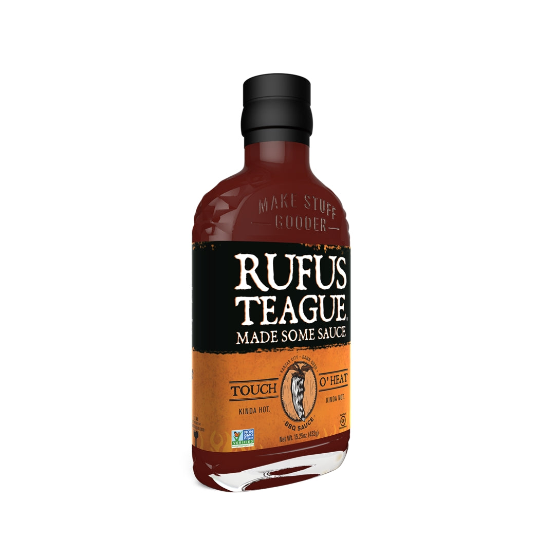 Rufus Teague - Touch O' Heat BBQ Sauce - 15.25oz Flask