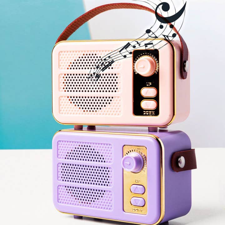 The Retro Rechargeable Wireless Speaker - ASST COLORS