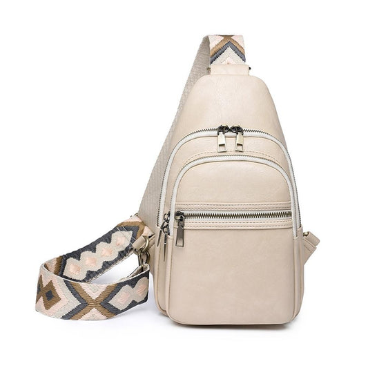 The Jaslene Sling Bag - Cream