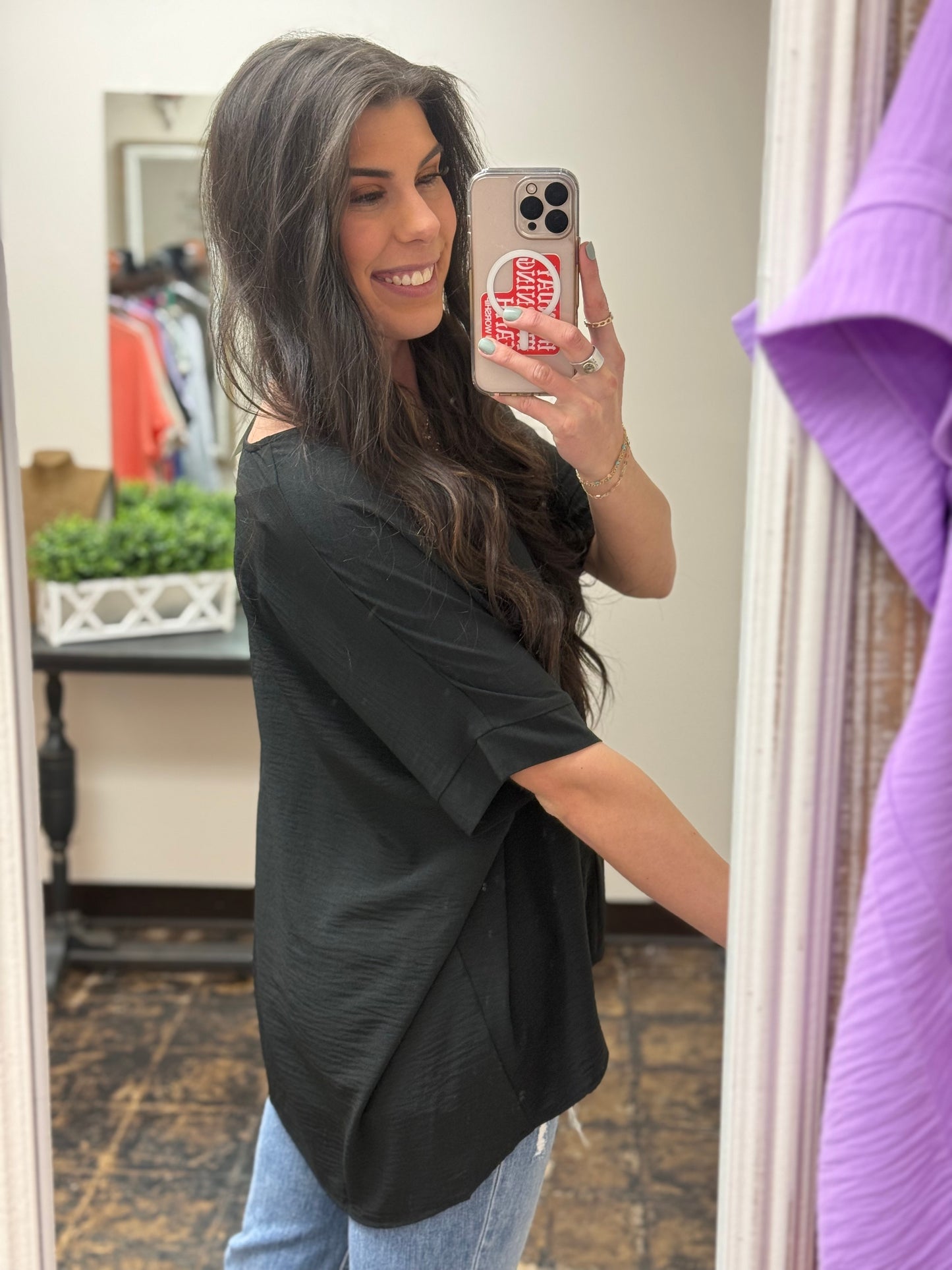 The Becca Top - Black