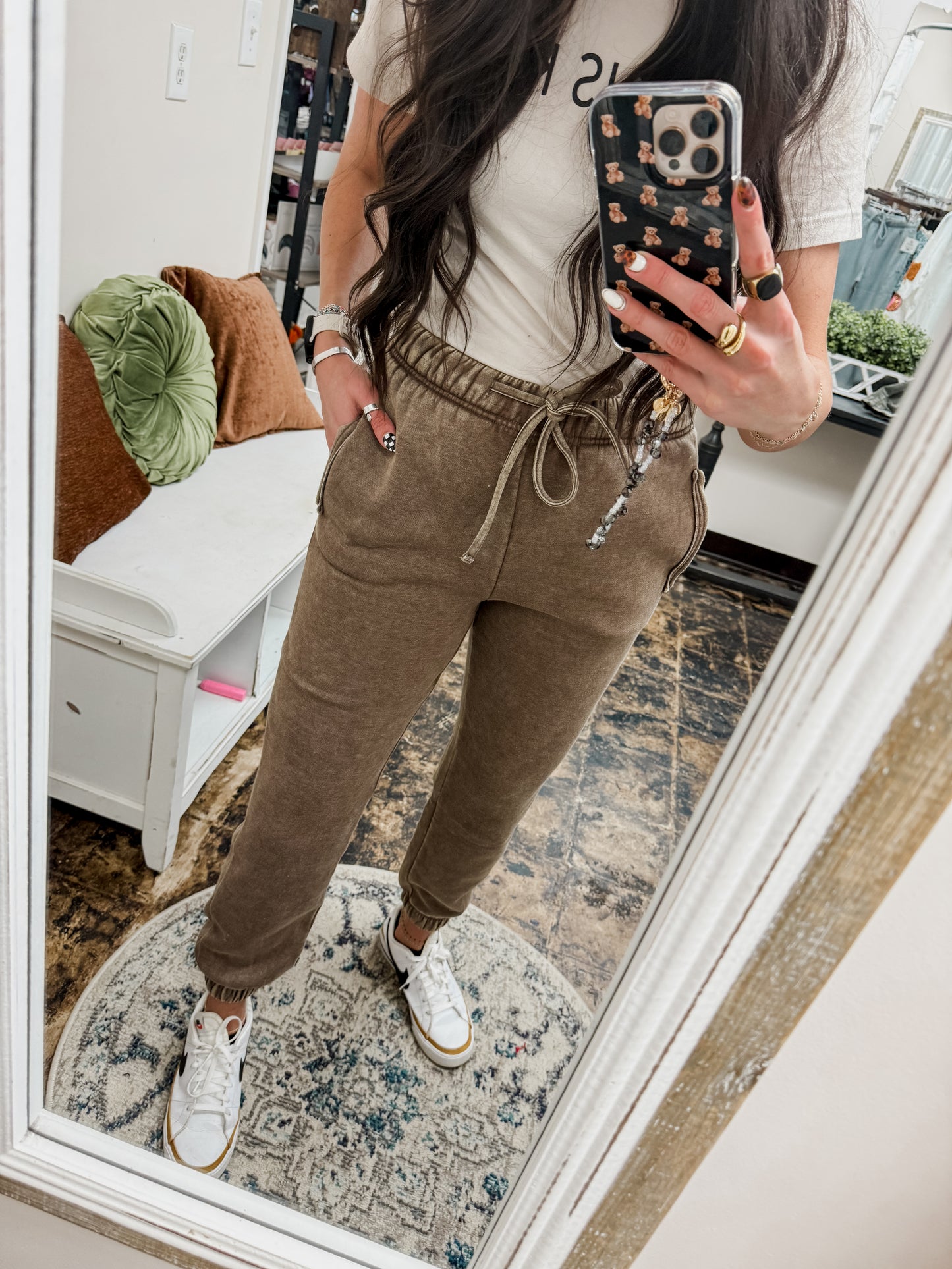 The Landry Sweatpant Joggers - Mocha