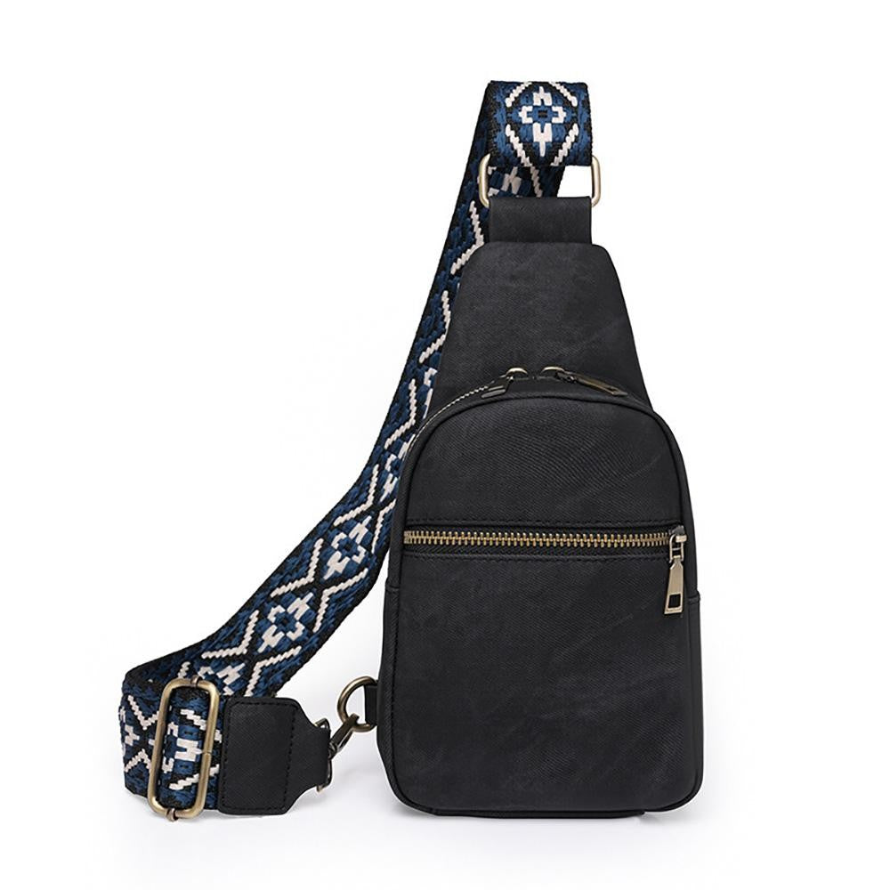 The Tasha Sling Bag - Black