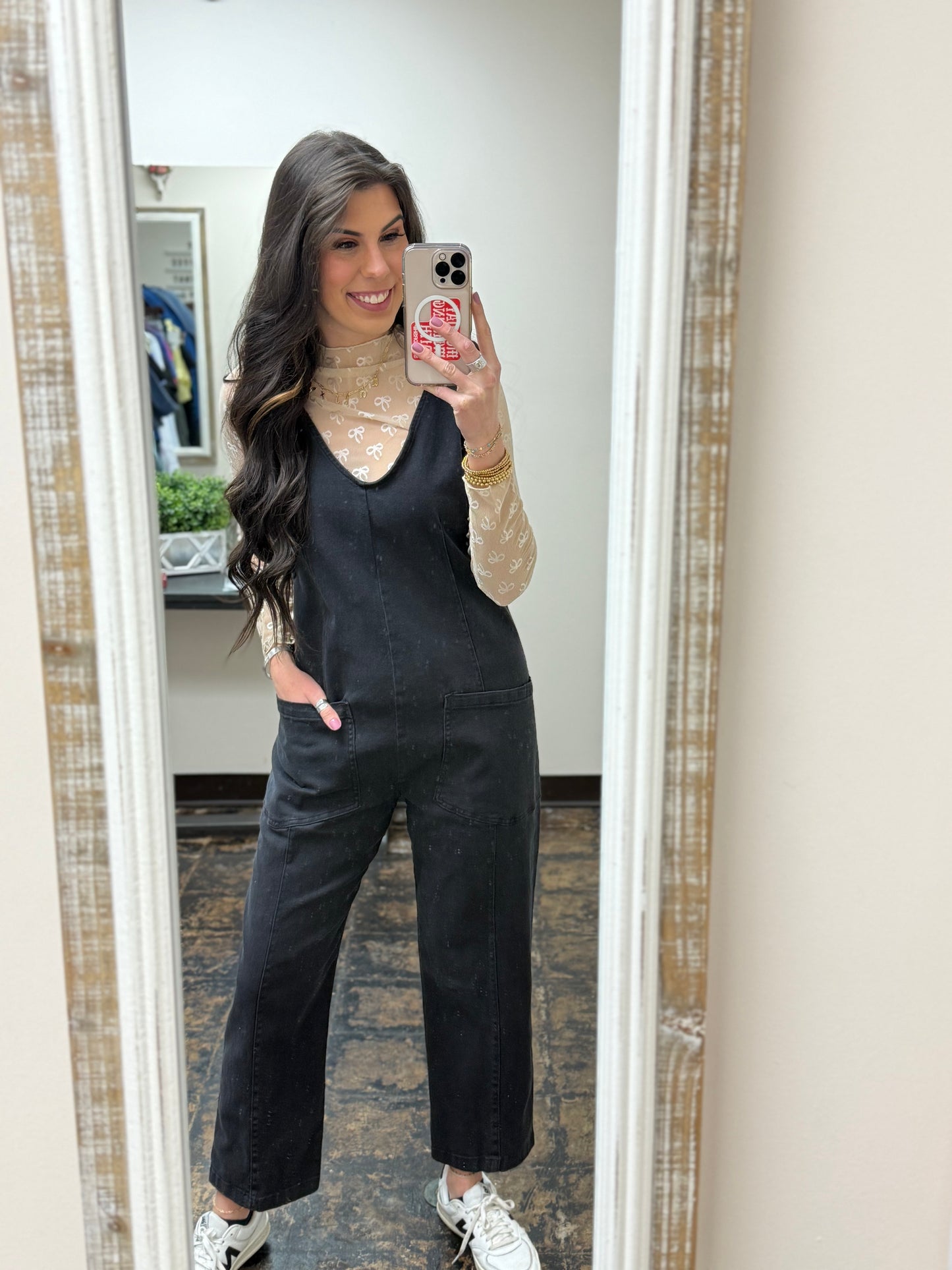 The Macklyn Jumpsuit - Black