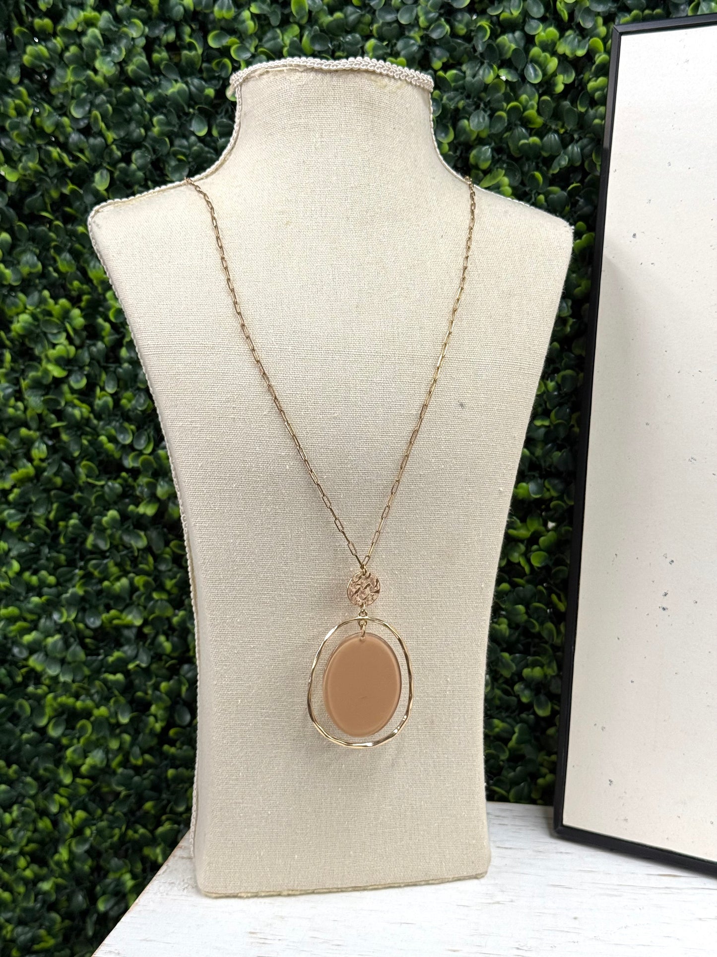 The Lynae Necklace - Gold/Mocha