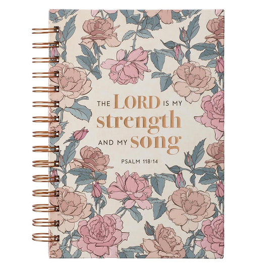 My Strength & My Song Psalms 118:4 Wirebound Journal