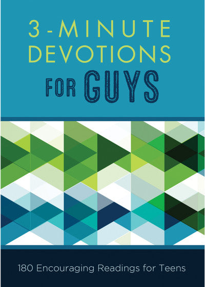 3 Minute Devotions for Teen Guys
