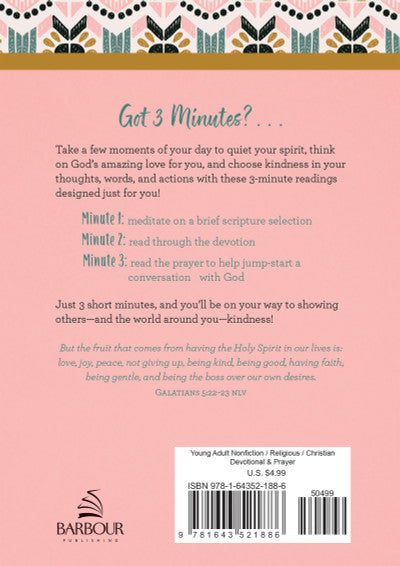 Choose Kindness - 3 Minute Devotions for Teen Girls