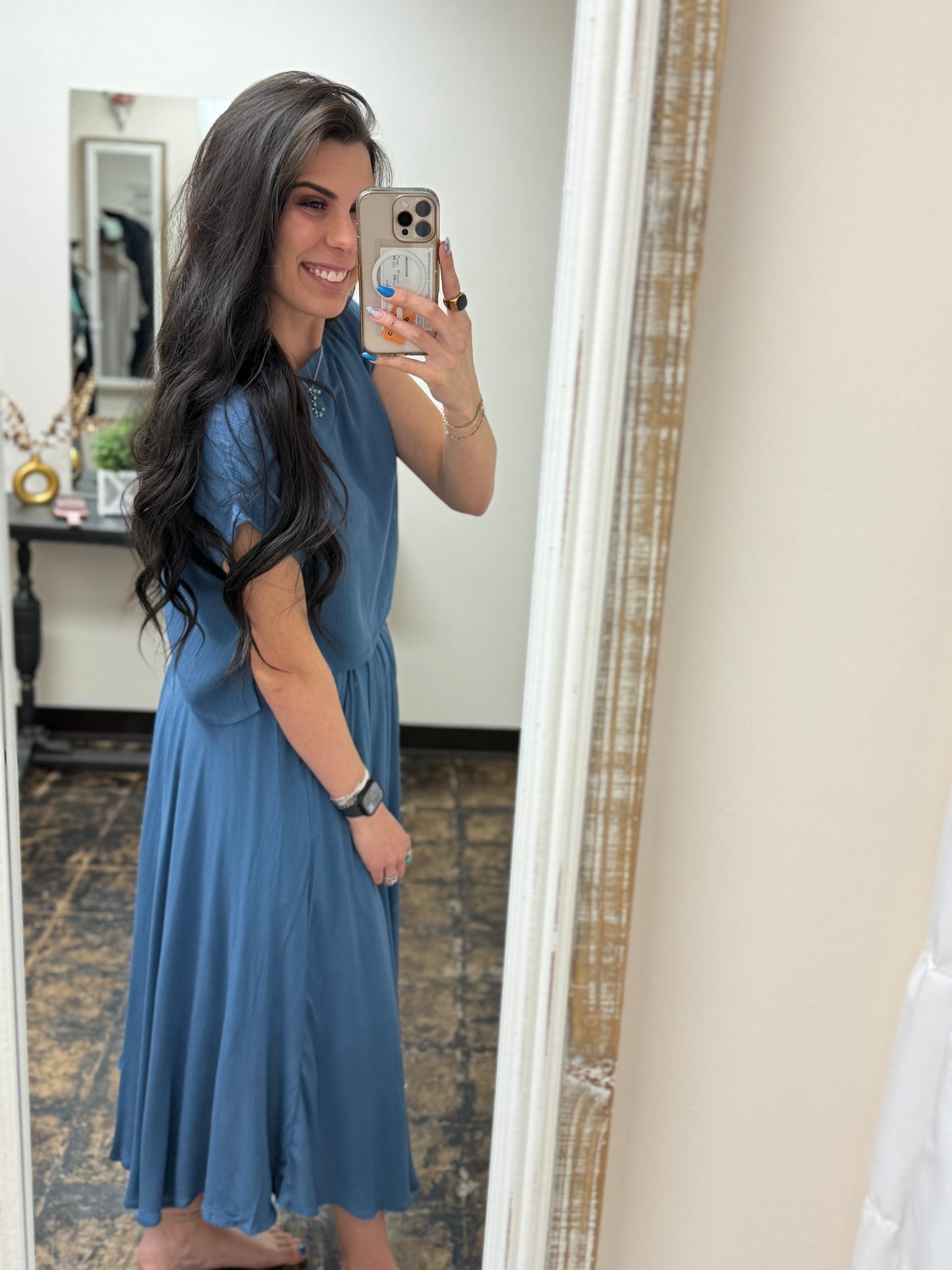 The Leanne Set - Dusty Blue