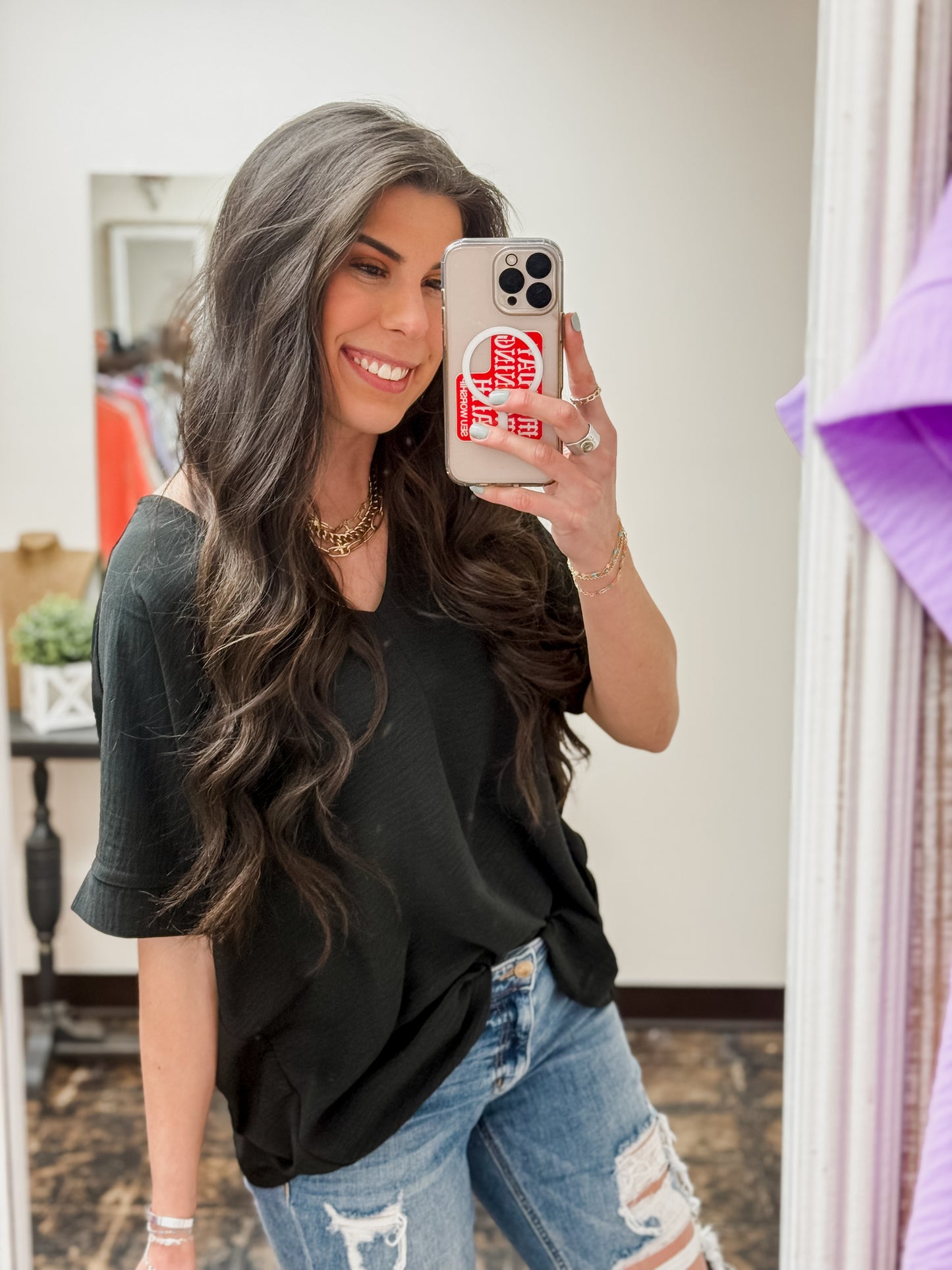 The Becca Top - Black