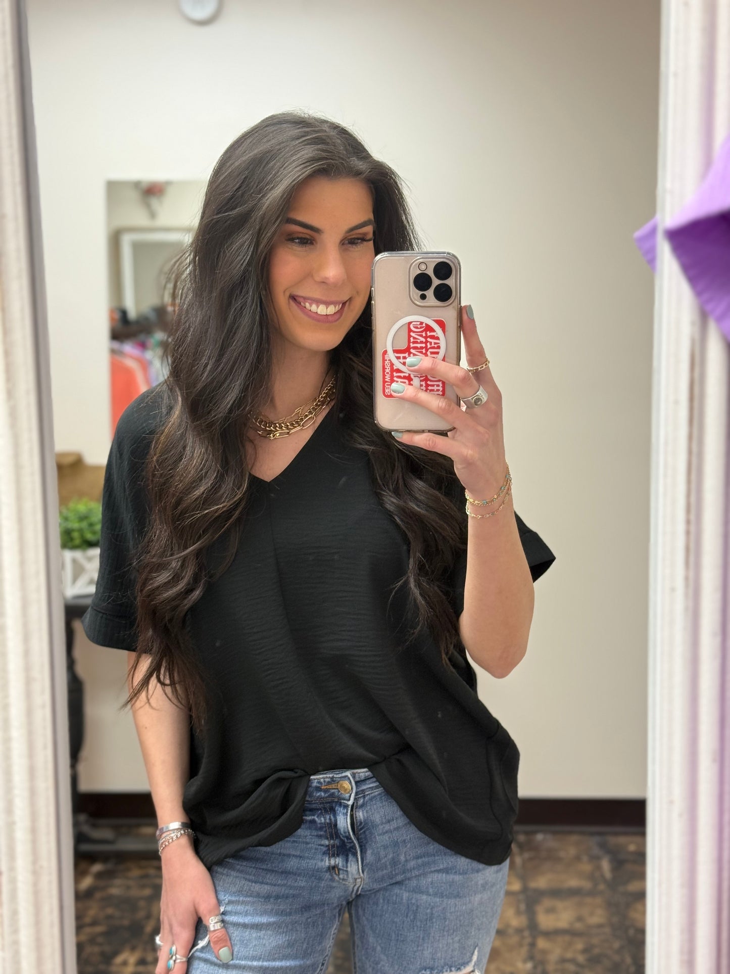 The Becca Top - Black