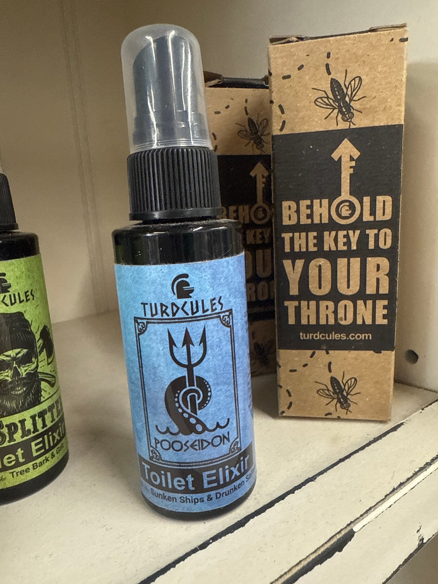 Turdcules Toilet Elixir - Pooseidon - Essential Oil Bathroom Spray