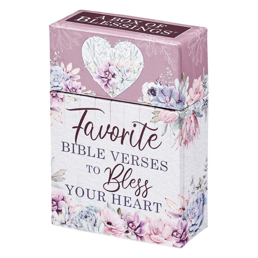 Box of Blessings Favorite Bible Verses to Bless Your Heart