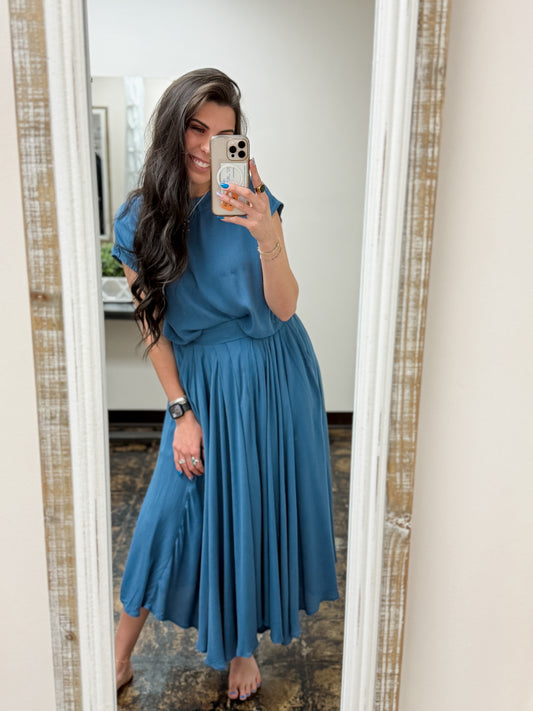 The Leanne Set - Dusty Blue