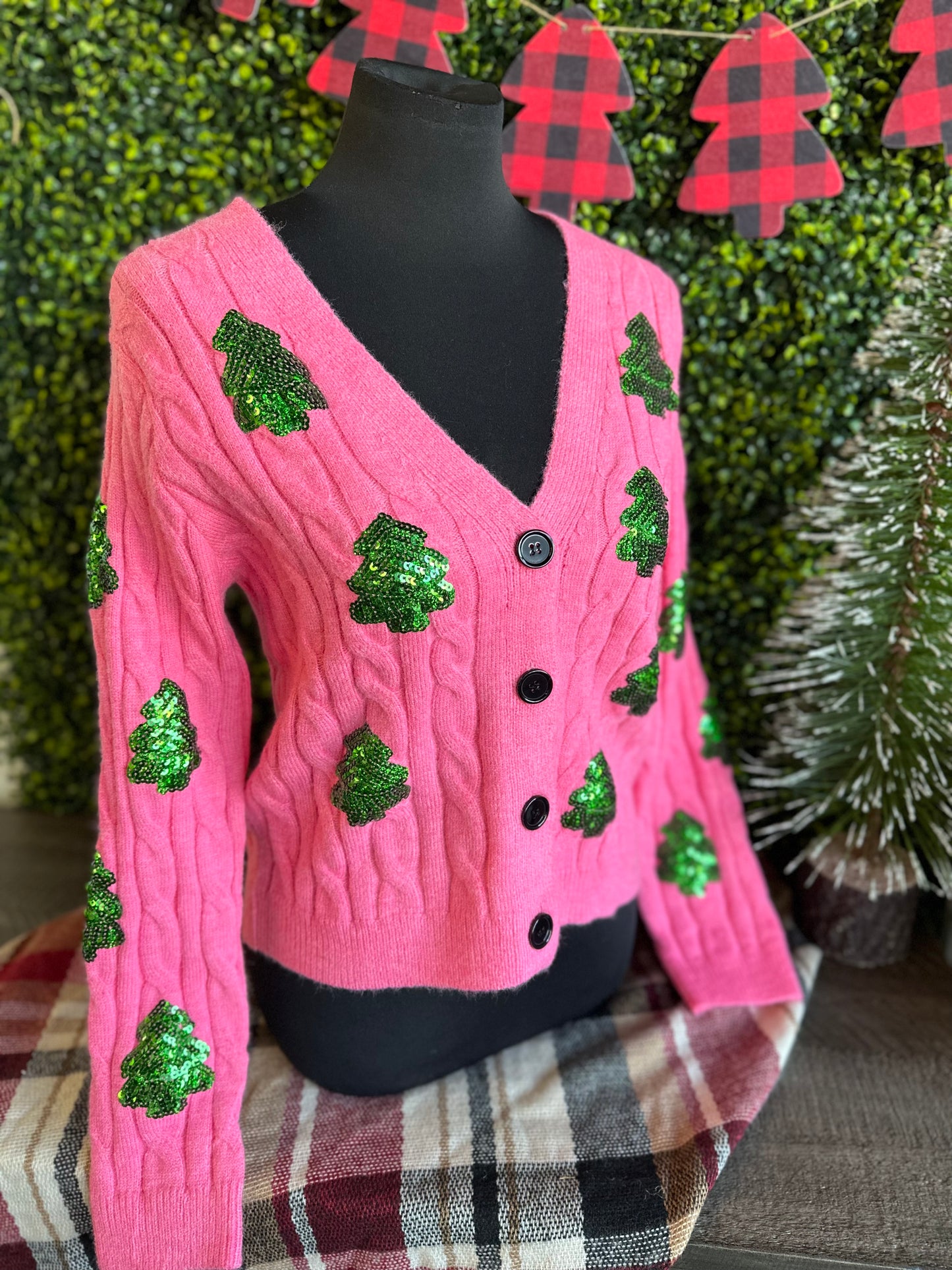 The Merry Christmas Darling Cardigan