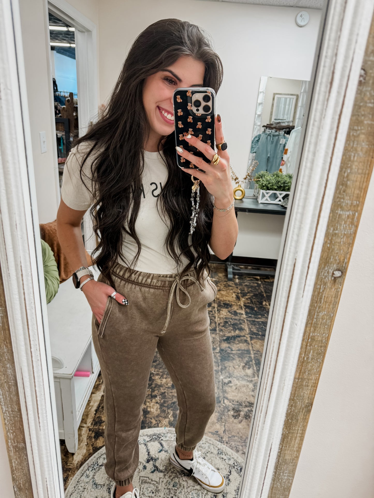 The Landry Sweatpant Joggers - Mocha