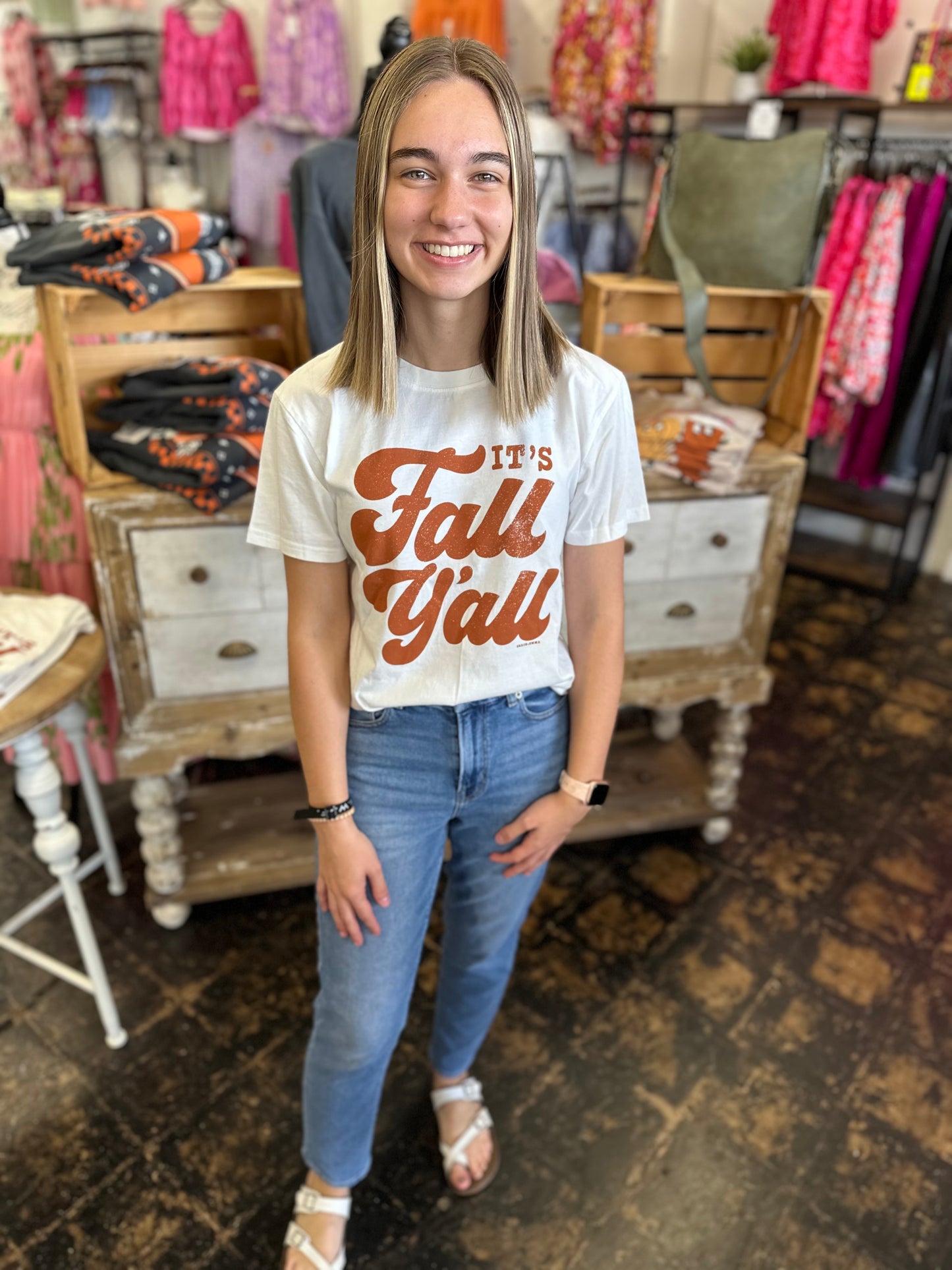 The It's Fall Y'all Graphic Tee