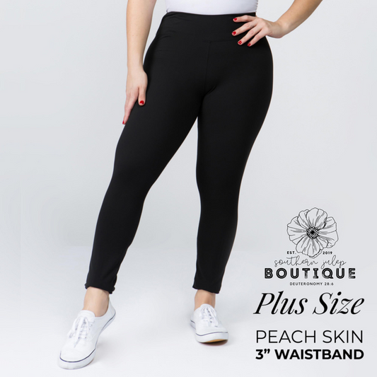 The Best Leggings Ever - Black (CURVY)