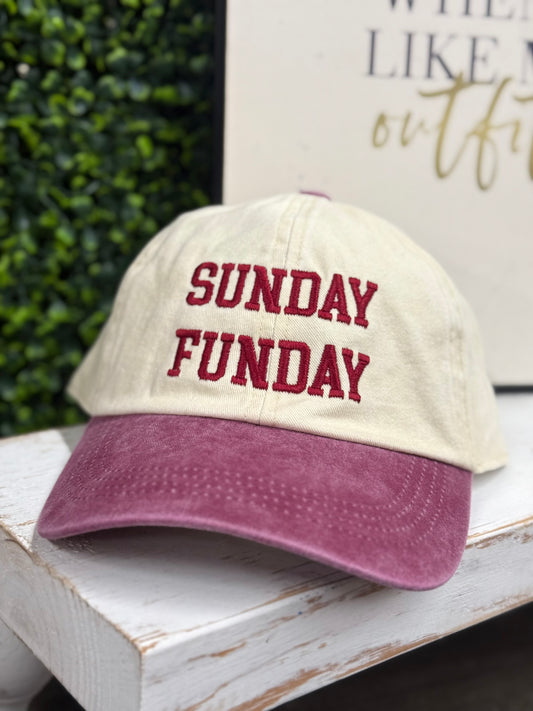 The Sunday Funday Embroidered Hat