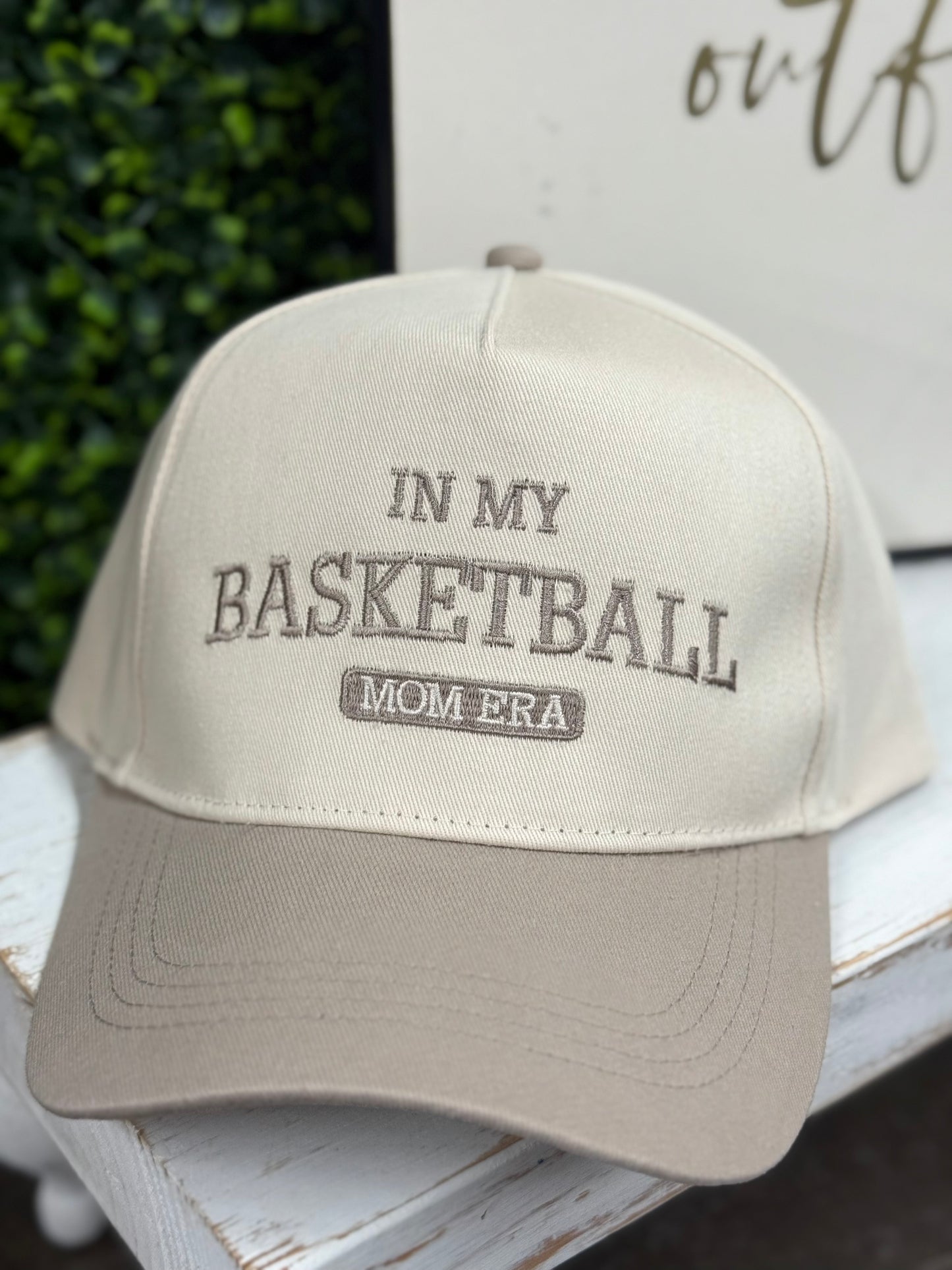 The In My Basketball Mom Era Hat - Tan