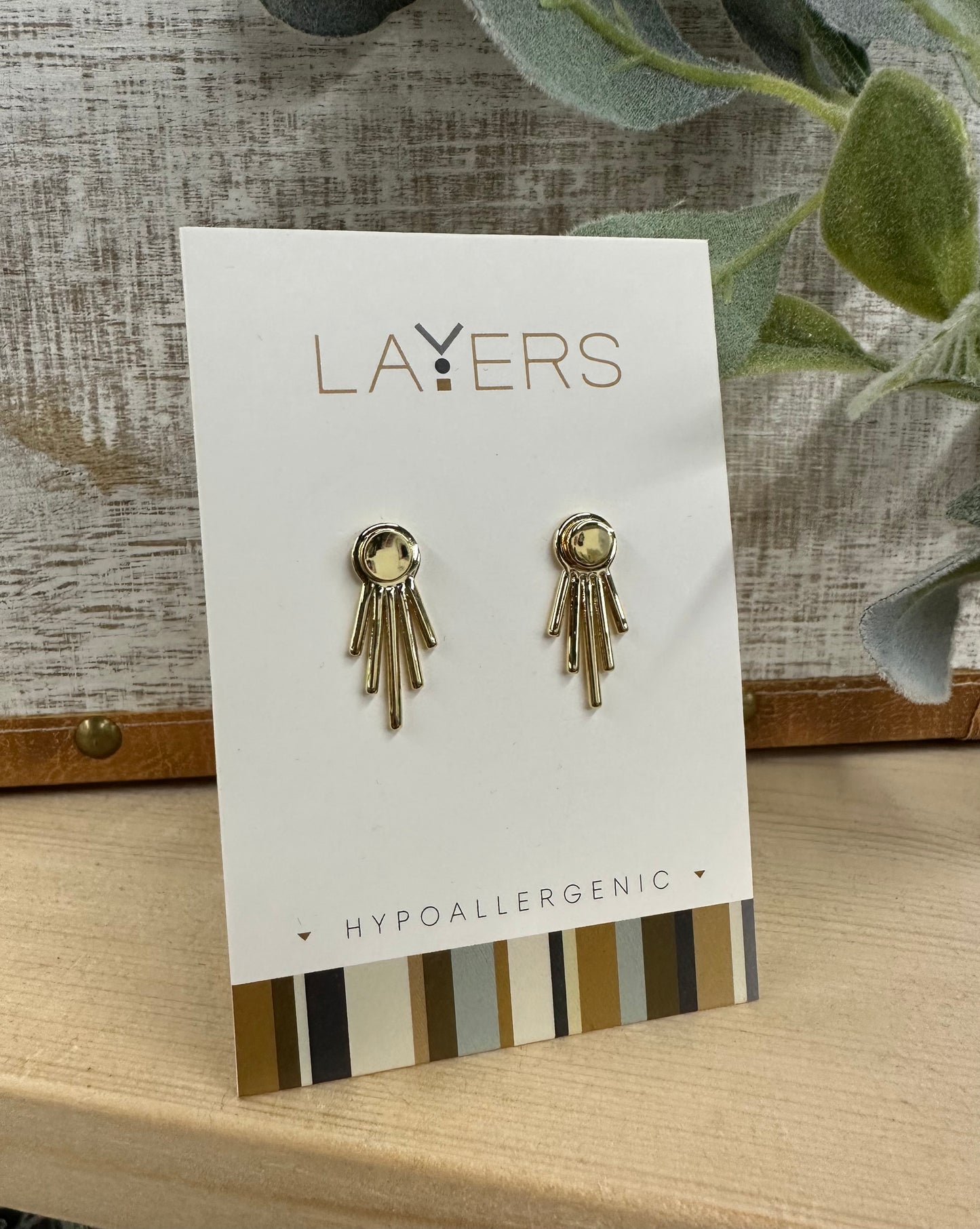 Layers Earrings - Gold