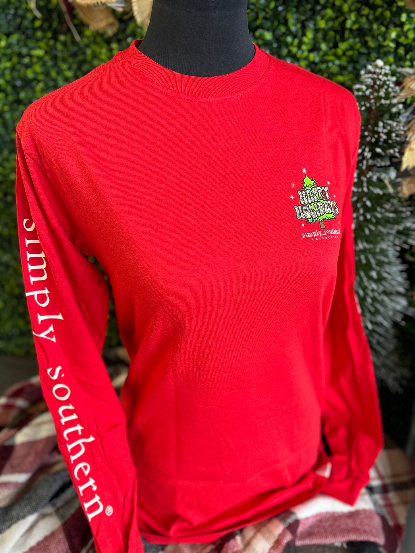 FINAL SALE - YOUTH - Simply Southern - Don't Stop Believing Long Sleeve Tee