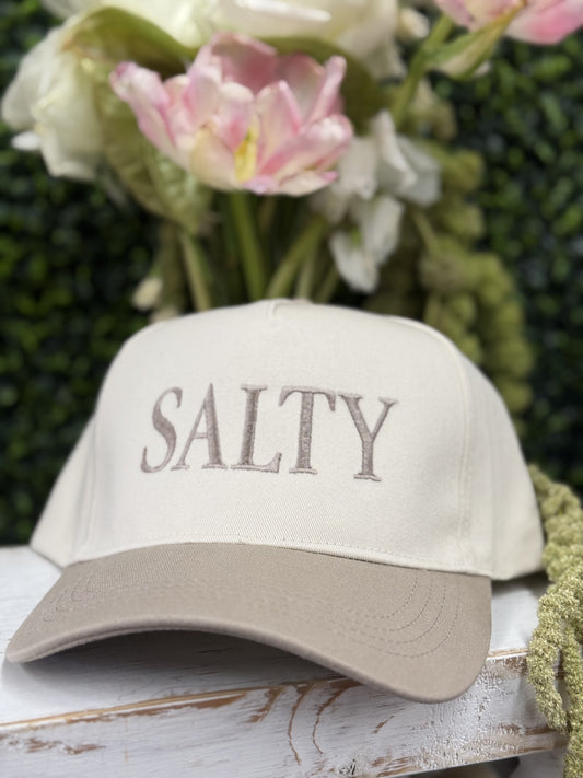 The Salty Trucker Hat - Tan