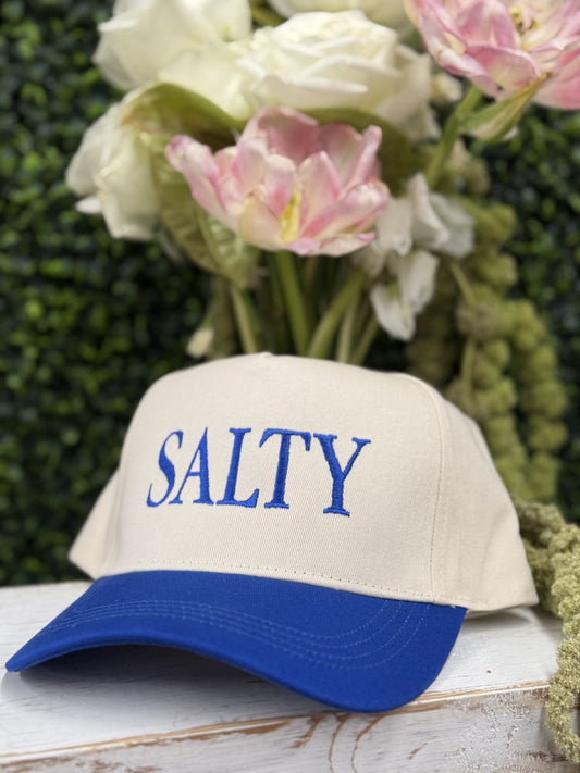 The Salty Trucker Hat - Blue