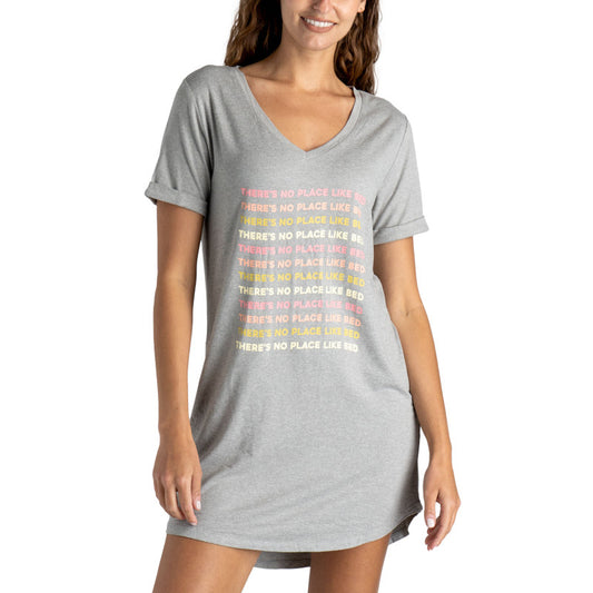 Hello Mello Let Me Sleep Shirt - There's No Place Like Bed