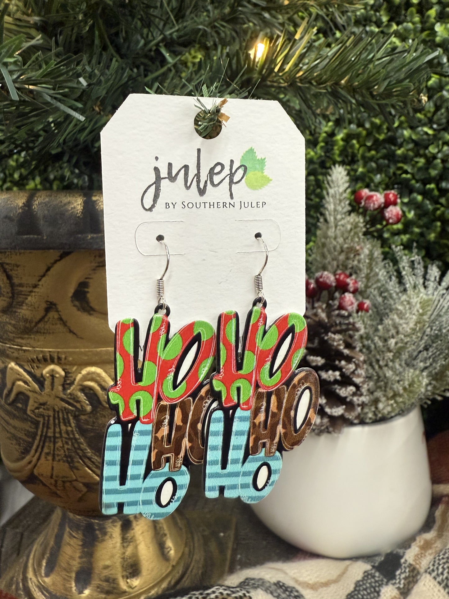 The HO HO HO Earrings